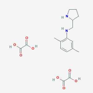 2,5-Dimethyl-N-(pyrrolidin-2-ylmethyl)aniline Dioxalate图片