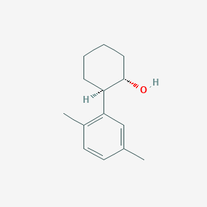 trans-(2,5-Dimethylphenyl)cyclohexan-1-ol图片