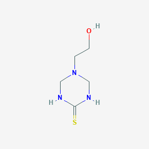 5-(2-Hydroxy-ethyl)-[1,3,5]triazinane-2-thione图片