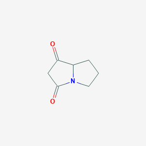 hexahydro-1H-pyrrolizine-1,3-dione图片