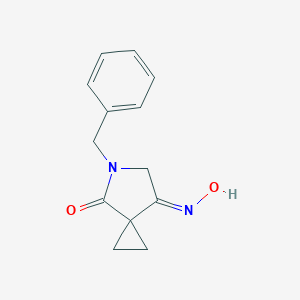 5-(phenylmethyl)-5-Azaspiro[2,4]heptane-4,7-dione 7-oxime图片