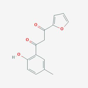 1-(2-Furyl)-3-(2-hydroxy-5-methylphenyl)-1,3-propanedione图片