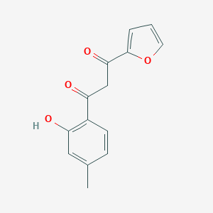 1-(2-Furyl)-3-(2-hydroxy-4-methylphenyl)-1,3-propanedione图片
