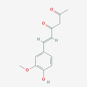 (5E)-6-(4-Hydroxy-3-methoxyphenyl)-5-hexene-2,4-dione图片