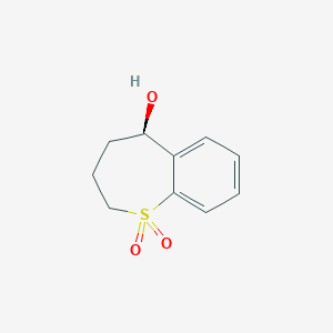 (5R)-5-hydroxy-2,3,4,5-tetrahydro-1lambda6-benzothiepine-1,1-dione图片