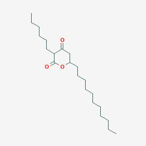 3-Hexyldihydro-6-undecyl-2H-pyran-2,4(3H)-dione图片
