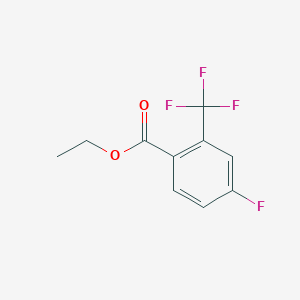 4-Fluoro-2-trifluoromethylbenzoic acid ethyl ester图片