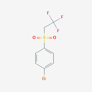 1-BROMO-4-((2,2,2-TRIFLUOROETHYL)SULFONYL)BENZENE图片