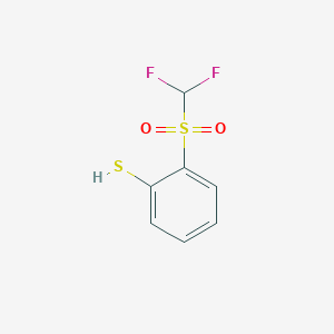 2-difluoromethanesulfonylbenzene-1-thiol图片