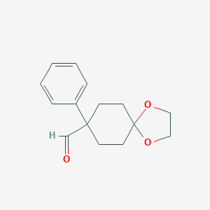 8-Phenyl-1,4-dioxaspiro[4,5]decane-8-carbaldehyde图片