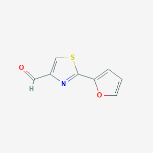 2-(Furan-2-yl)-1,3-thiazole-4-carbaldehyde图片