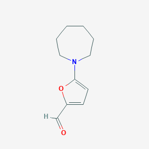 5-Azepan-1-yl-furan-2-carbaldehyde图片