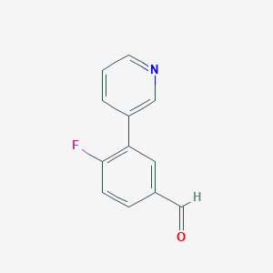 4-fluoro-3-(pyridin-3-yl)benzaldehyde图片