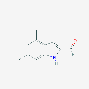 4,6-dimethyl-1H-indole-2-carbaldehyde图片