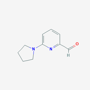 6-pyrrolidin-1-ylpyridine-2-carbaldehyde图片