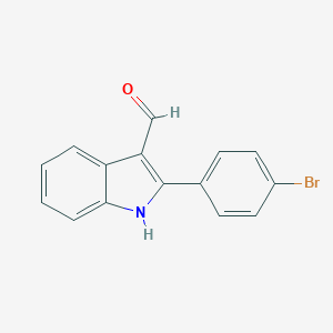2-(4-Bromophenyl)-1h-indole-3-carbaldehyde图片