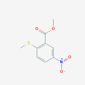 methyl 2-(methylsulfanyl)-5-nitrobenzoate图片