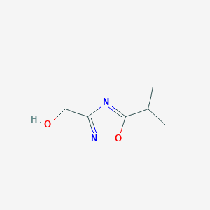 (5-isopropyl-1,2,4-oxadiazol-3-yl)methanol图片