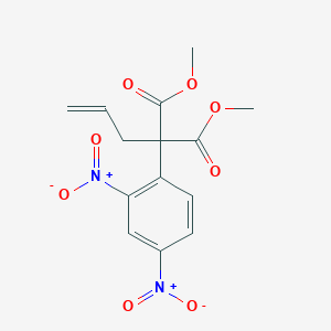 Dimethyl 2-allyl-2-(2,4-dinitrophenyl)malonate图片