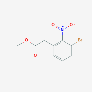 methyl 2-(3-bromo-2-nitrophenyl)acetate图片