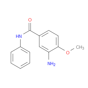 3-氨基-4-甲氧基-N-苯基苯甲酰胺图片