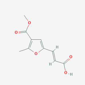 3-[4-(methoxycarbonyl)-5-methylfuran-2-yl]prop-2-enoic Acid图片