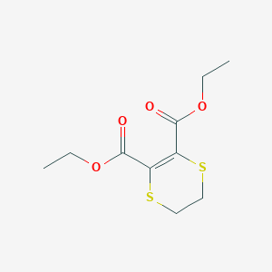 Diethyl 5,6-dihydro-1,4-dithiine-2,3-dicarboxylate图片