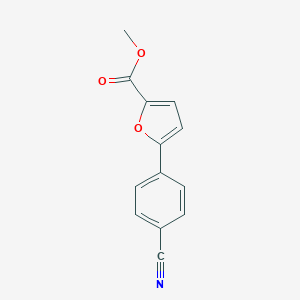 Methyl 5-(4-cyanophenyl)furan-2-carboxylate图片