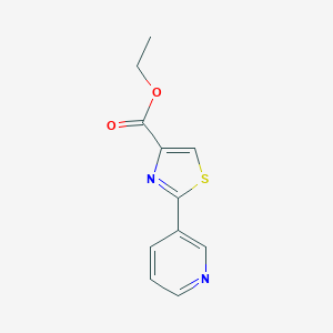 Ethyl 2-pyridin-3-yl-1,3-thiazole-4-carboxylate图片