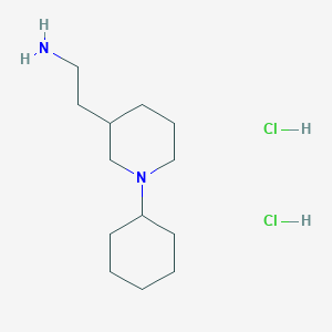 2-(1-Cyclohexyl-piperidin-3-yl)-ethylamine dihydrochloride图片