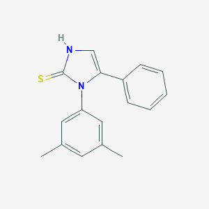 1-(3,5-Dimethylphenyl)-5-phenyl-1H-imidazole-2-thiol图片