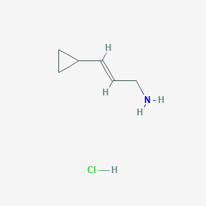 3-cyclopropylprop-2-en-1-amine hydrochloride图片