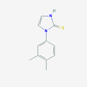 1-(3,4-dimethylphenyl)-1H-imidazole-2-thiol图片