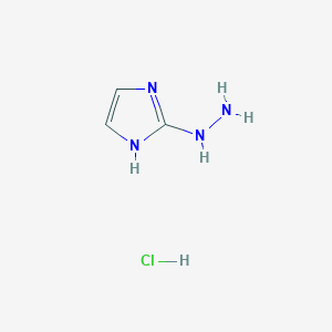2-Hydrazinyl-1H-imidazole hydrochloride图片