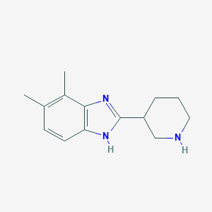 6,7-Dimethyl-2-piperidin-3-yl-1H-benzimidazole图片