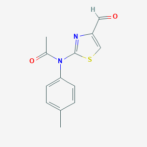 N-(4-Formyl-1,3-thiazol-2-yl)-N-(4-methylphenyl)acetamide图片