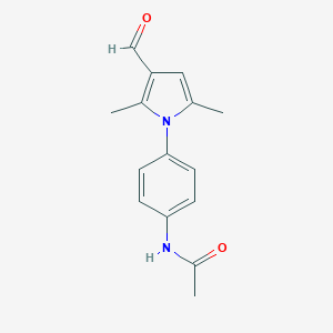 N-[4-(3-Formyl-2,5-dimethyl-1H-pyrrol-1-yl)phenyl]acetamide图片