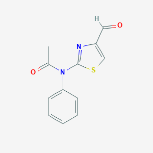 N-(4-Formyl-1,3-thiazol-2-yl)-N-phenylacetamide图片