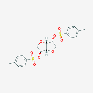 (3R,3aS,6R,6aS)-6-[(4-methylbenzenesulfonyl)oxy]-hexahydrofuro[3,2-b]furan-3-yl 4-methylbenzene-1-sulfonate图片