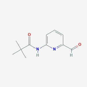 N-(6-formylpyridin-2-yl)pivalamide图片