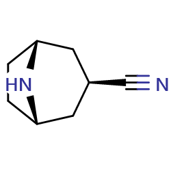 exo-8-azabicyclo[3,2,1]octane-3-carbonitrile图片