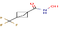 N-hydroxy-3-(trifluoromethyl)bicyclo[1,1,1]pentane-1-carboxamide图片