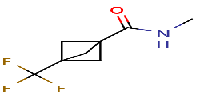 N-methyl-3-(trifluoromethyl)bicyclo[1,1,1]pentane-1-carboxamide图片
