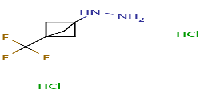 [3-(trifluoromethyl)bicyclo[1,1,1]pentan-1-yl]hydrazinedihydrochloride图片