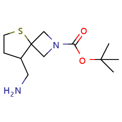 tert-butyl8-(aminomethyl)-5-thia-2-azaspiro[3,4]octane-2-carboxylate图片
