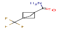 3-(trifluoromethyl)bicyclo[1,1,1]pentane-1-carboxamide图片