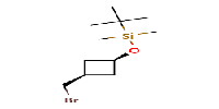 tert-butyldimethyl[cis-3-(bromomethyl)cyclobutoxy]silane图片