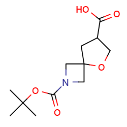 2-[(tert-butoxy)carbonyl]-5-oxa-2-azaspiro[3,4]octane-7-carboxylicacid图片