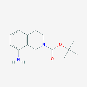 Tert-Butyl 8-Amino-3,4-Dihydroisoquinoline-2(1h)-Carboxylate图片