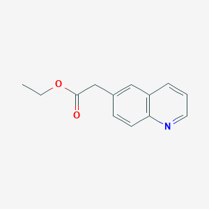 ethyl2-(quinolin-6-yl)acetate图片